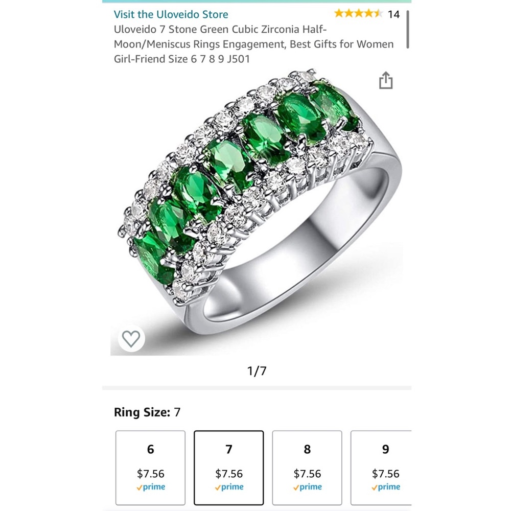 Emerald Accessories Set